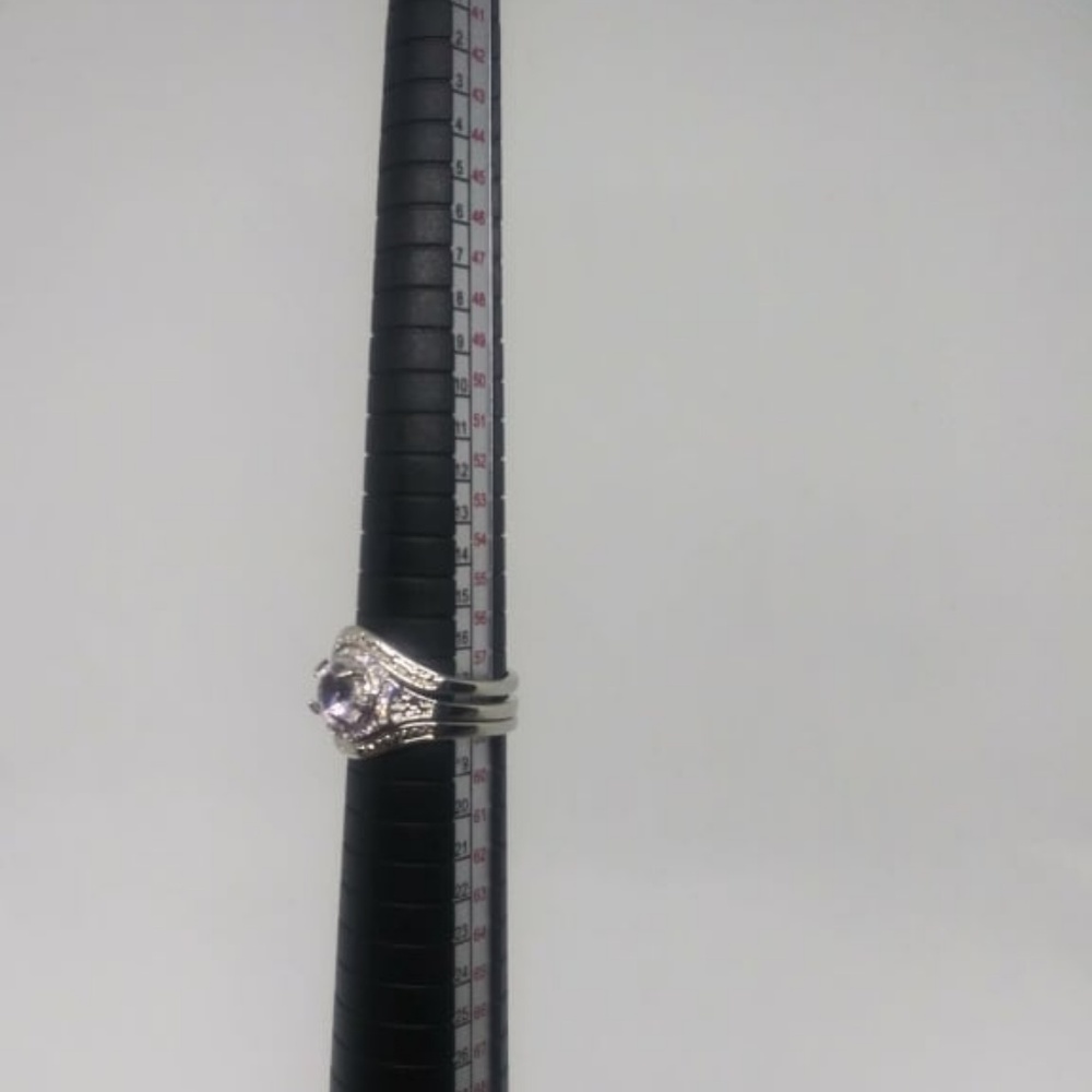 New stunning 3pc ring set size 9 - Picture 5 of 6